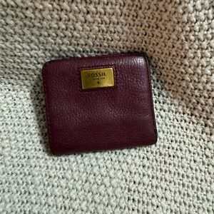 Fossil Burgundy‎ Wallet